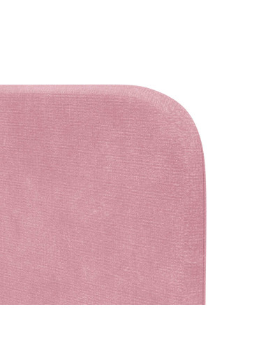 Orecchia della Testata Rosa 80 x 16 x 4 cm Velluto