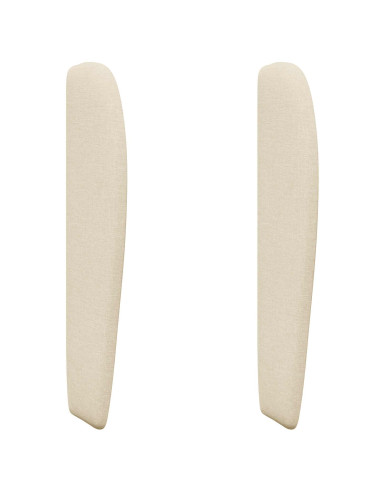 Orecchia della Testata Crema 80 x 23 x 6 cm Tessuto