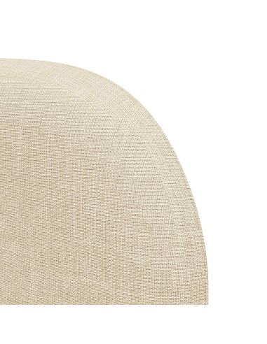 Orecchia della Testata Crema 80 x 23 x 6 cm Tessuto