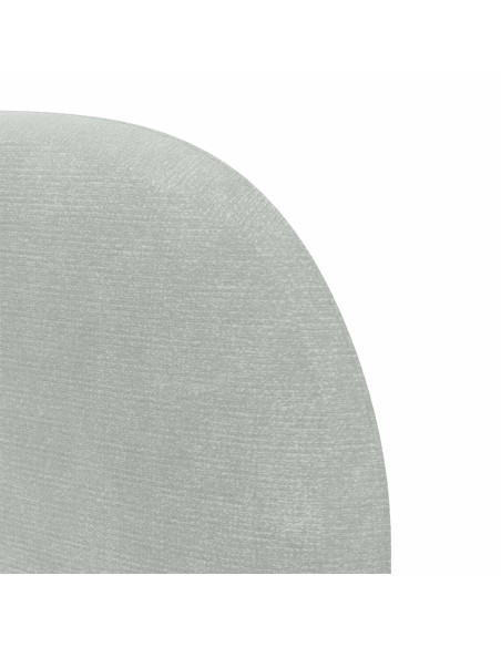Orecchia della Testata Grigio chiaro 80 x 23 x 6 cm Velluto