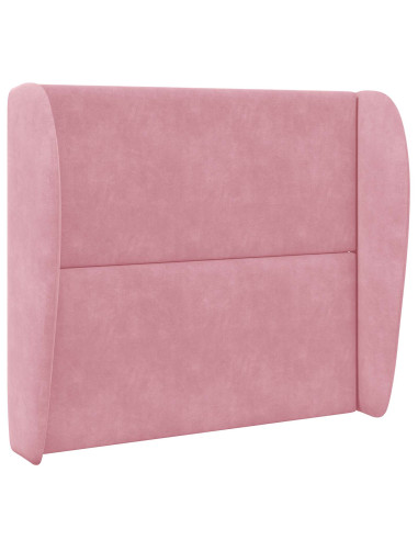 Orecchia della Testata Rosa 80 x 23 x 6 cm Velluto