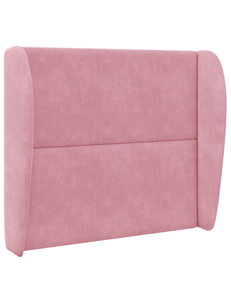 Orecchia della Testata Rosa 80 x 23 x 6 cm Velluto