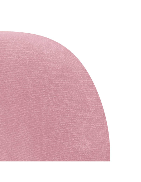Orecchia della Testata Rosa 80 x 23 x 6 cm Velluto