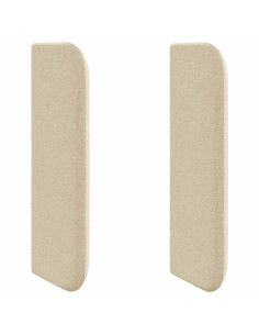 Orecchia della Testata Crema 40,5 x 40,5 x 4 cm Tessuto 2