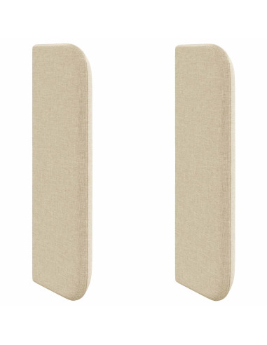 Orecchia della Testata Crema 40,5 x 40,5 x 4 cm Tessuto