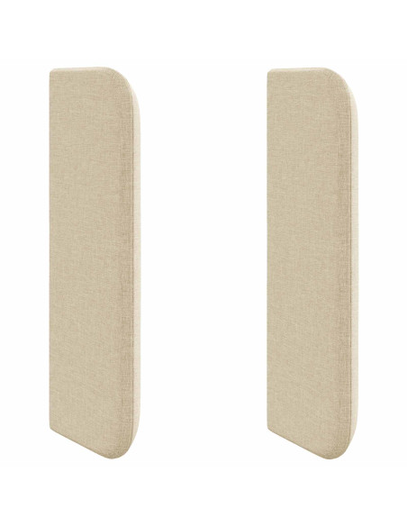 Orecchia della Testata Crema 40,5 x 40,5 x 4 cm Tessuto