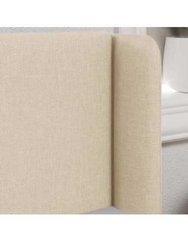 Orecchia della Testata Crema 40,5 x 40,5 x 4 cm Tessuto