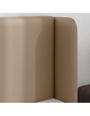 Orecchia della Testata Marrone 40,5 x 40,5 x 4 cm PVC