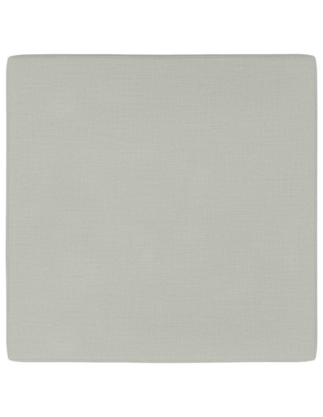 Cuscino per Pavimento e Pallet 60x61,5x6 cm Beige in Tessuto