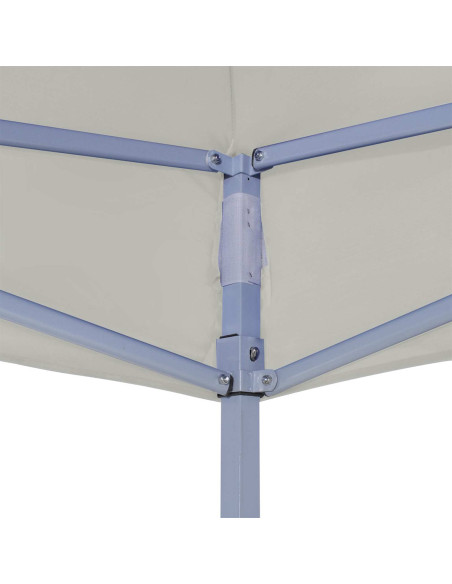Tenda Party Crema 200 x 200 x 315 cm Tessuto Oxford