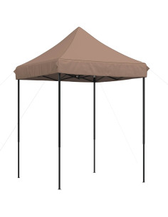 Tenda Party Marrone 200 x 200 x 306 cm Tessuto Oxford 2