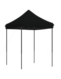 Tenda Party Nero 200 x 200 x 306 cm Tessuto Oxford 2