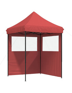 Tenda Party Borgogna 200 x 200 x 306 cm Tessuto Oxford 2
