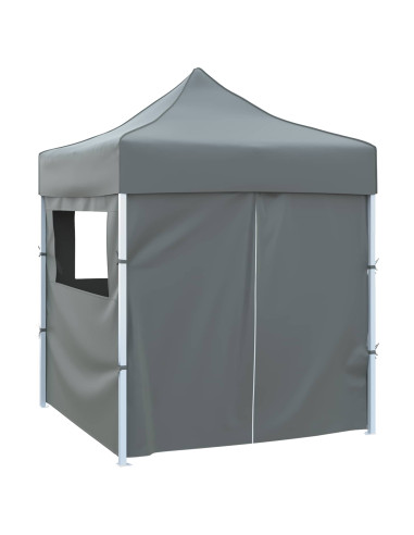 Tenda Party Antracite 200 x 200 x 315 cm Tessuto Oxford
