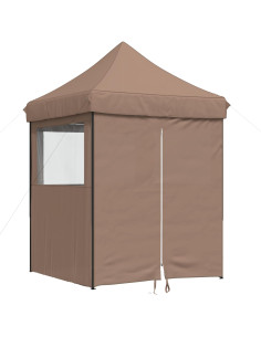 Tenda Party Marrone 200 x 200 x 306 cm Tessuto Oxford 2