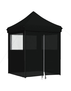 Tenda Party Nero 200 x 200 x 306 cm Tessuto Oxford 2