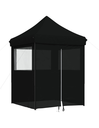 Tenda Party Nero 200 x 200 x 306 cm Tessuto Oxford