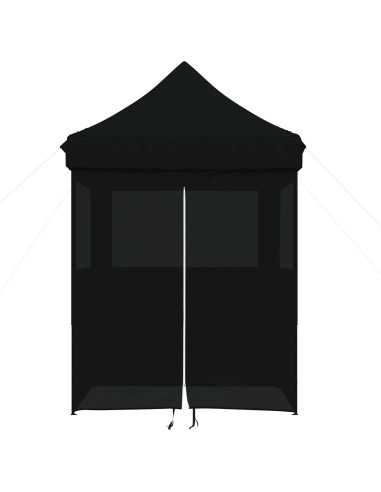 Tenda Party Nero 200 x 200 x 306 cm Tessuto Oxford