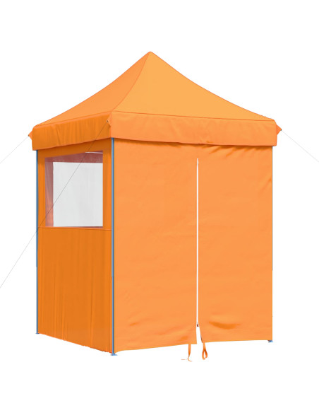 Tenda Party Arancione 200 x 200 x 306 cm Tessuto Oxford