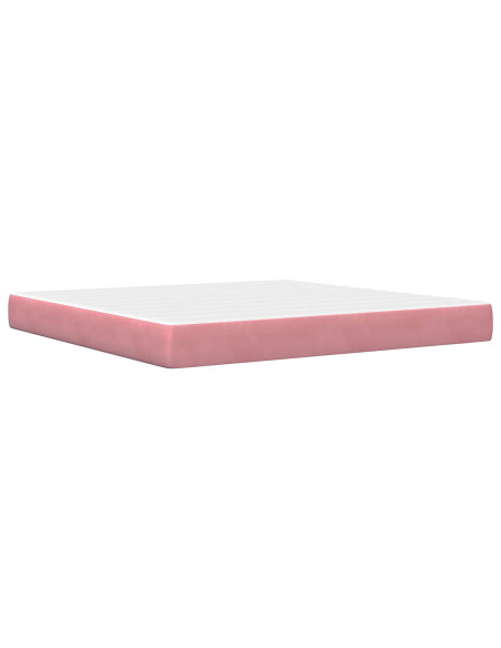 Struttura del letto Rosa 180 x 200 cm Velluto