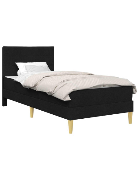 Struttura del letto Nero 80 x 200 cm Poliestere