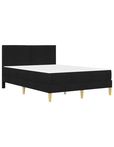 Struttura del letto Nero 160 x 200 cm Poliestere