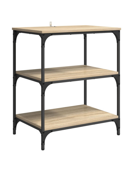 Carrello da Cucina Rovere Sonoma 60 x 41 x 76 cm