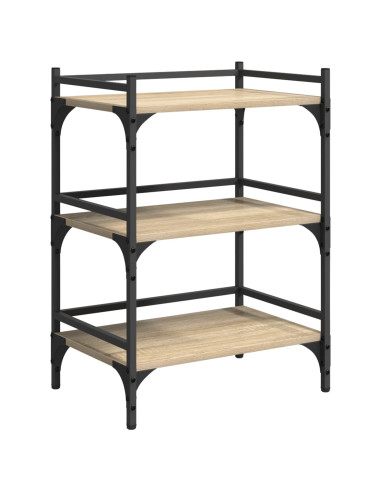 Carrello da Cucina Rovere Sonoma 50 x 35 x 75,5 cm