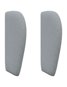 Orecchia della Testata Grigio chiaro 40 x 23 x 6 cm Tessuto 2