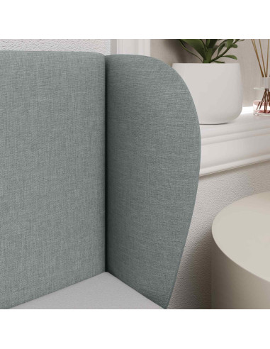 Orecchia della Testata Grigio chiaro 40 x 23 x 6 cm Tessuto