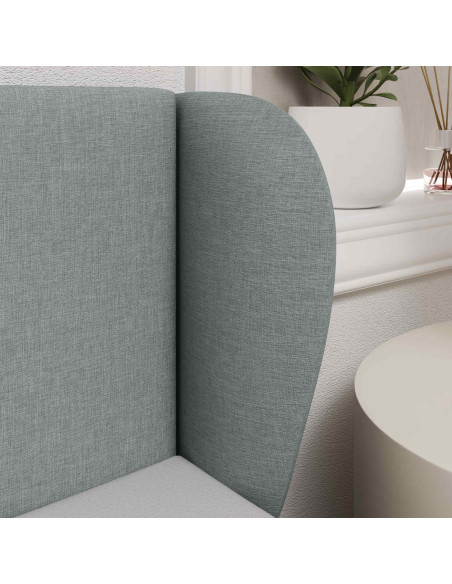 Orecchia della Testata Grigio chiaro 40 x 23 x 6 cm Tessuto