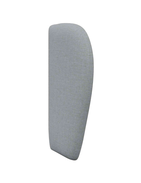 Orecchia della Testata Grigio chiaro 40 x 23 x 6 cm Tessuto