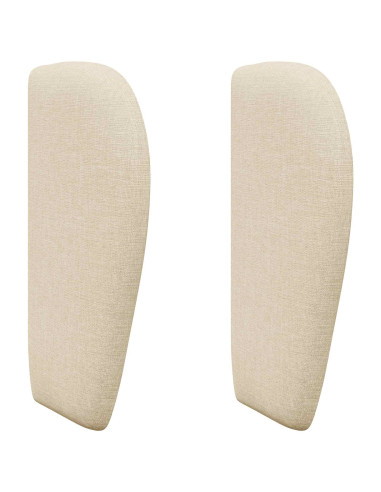Orecchia della Testata Crema 40 x 23 x 6 cm Tessuto
