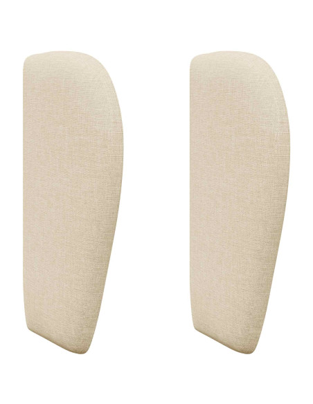Orecchia della Testata Crema 40 x 23 x 6 cm Tessuto