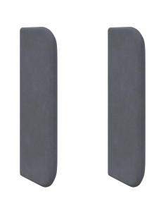 Orecchia della Testata Grigio 40,5 x 40,5 x 4 cm Velluto 2