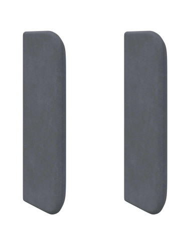 Orecchia della Testata Grigio 40,5 x 40,5 x 4 cm Velluto