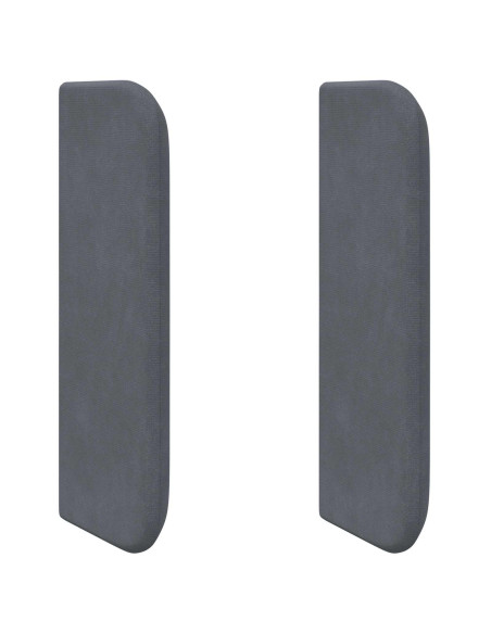 Orecchia della Testata Grigio 40,5 x 40,5 x 4 cm Velluto