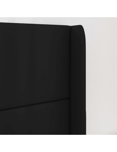 Orecchia della Testata Nero 80 x 16 x 4 cm PVC