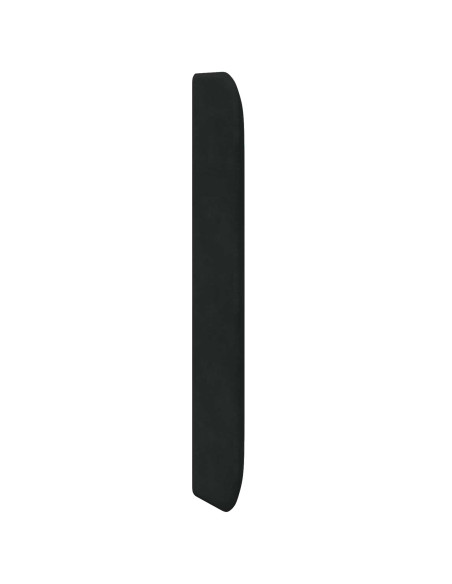 Orecchia della Testata Nero 80 x 16 x 4 cm Velluto