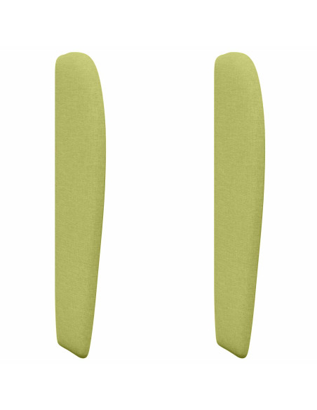 Orecchia della Testata Verde 80 x 23 x 6 cm Tessuto