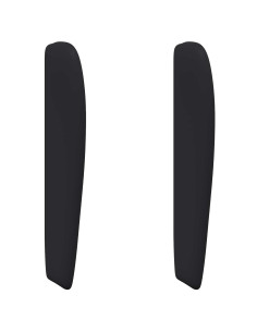 Orecchia della Testata Nero 80 x 23 x 6 cm PVC 2