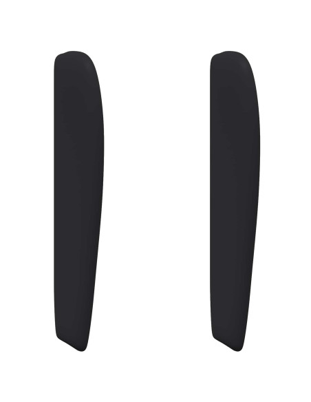 Orecchia della Testata Nero 80 x 23 x 6 cm PVC