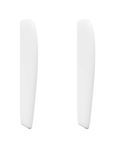 Orecchia della Testata Bianco 80 x 23 x 6 cm PVC 2