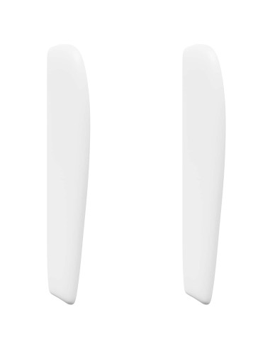Orecchia della Testata Bianco 80 x 23 x 6 cm PVC