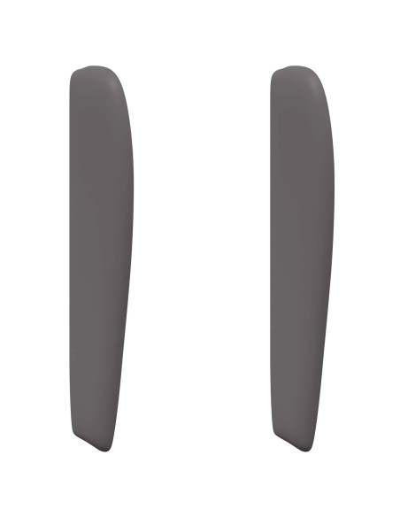 Orecchia della Testata Grigio Sfumato 80 x 23 x 6 cm PVC