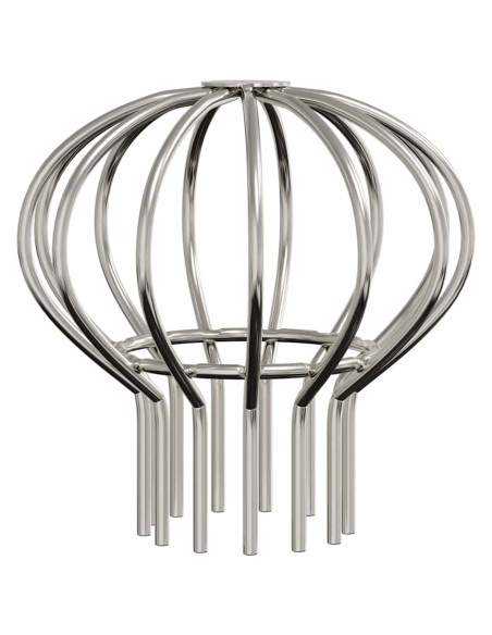 Protezione Foglie per Grondaia 2 pcs Argento 75 mm