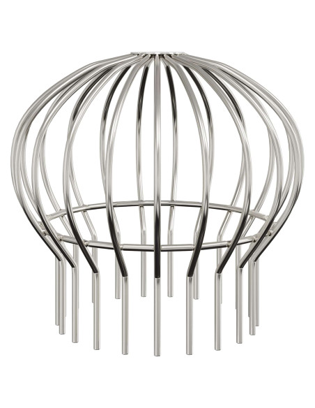 Protezione Foglie per Grondaia 8 pcs Argento 200 mm