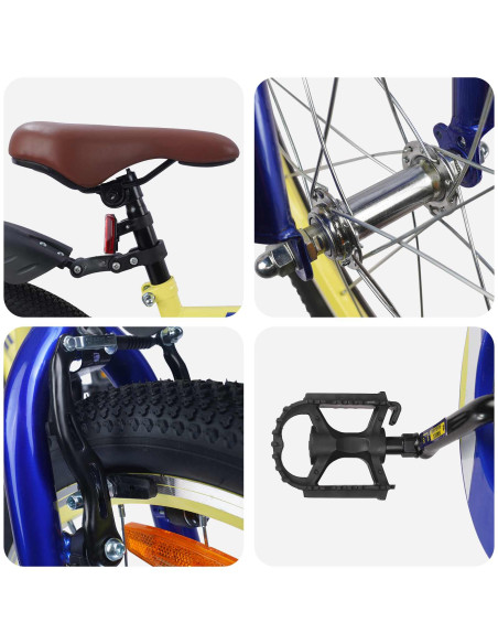 Bicicletta per Bambini 18 Pollici per bambini dai 5 ai 7 anni