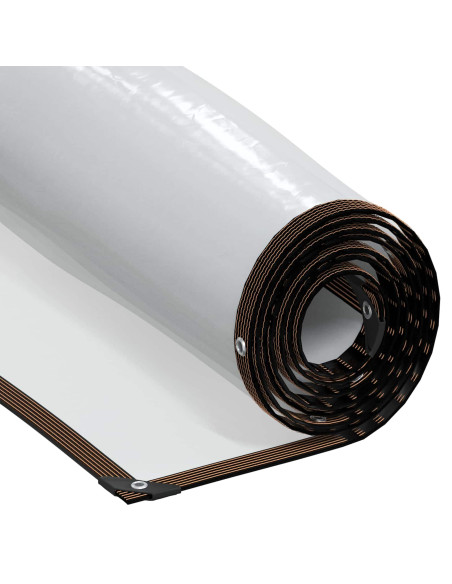 Telo con Occhielli Trasparente 3 x 12 m Polietilene