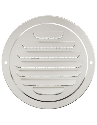 Coperture per ventilazione d'aria 4 pcs Argento 80 mm